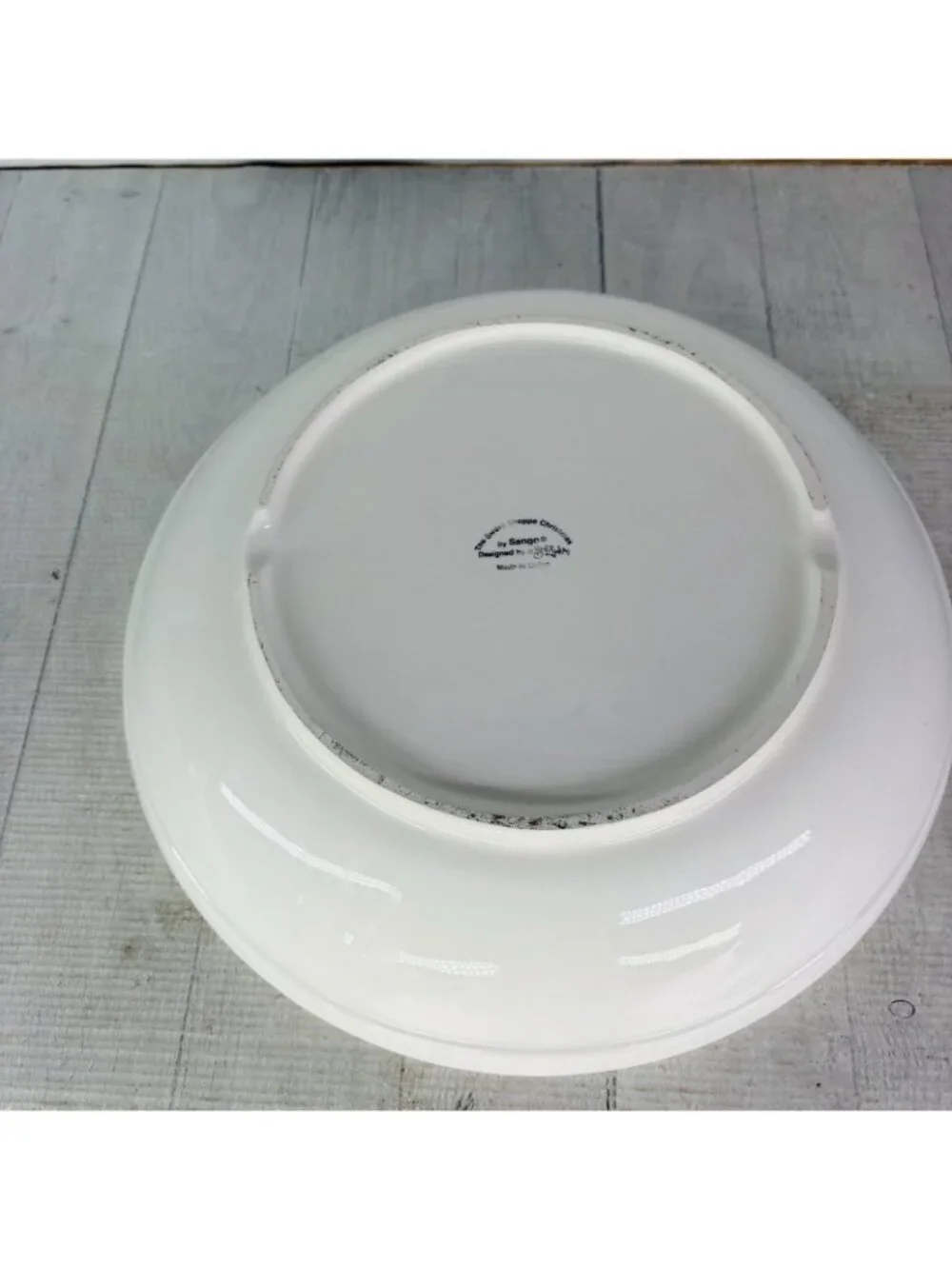 Sango Sue Zipkin SWEET SHOPPE CHRISTMAS 3041 Snowman Ceramic Pasta Serving Bowl